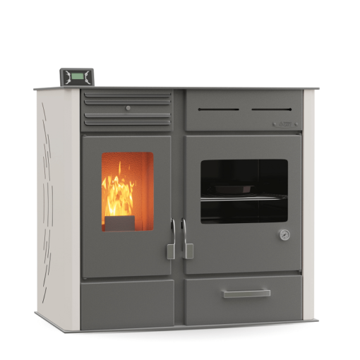 ΣΟΜΠΑ PELLET THERMOGATZ GSP OVEN SIDE 13 ΑΕΡΟΘΕΡΜΗ ΜΕ ΦΟΥΡΝΟ
