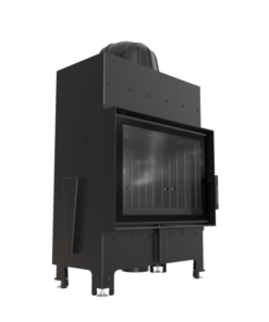 KRATKI FLOKI PF BLACK ΕΝΕΡΓΕΙΑΚΟ ΤΖΑΚΙ ΞΥΛΟΥ 8kW ΙΣΙΟ ΜΕ ΑΝΟΙΓΟΜΕΝΗ ΠΟΡΤΑ