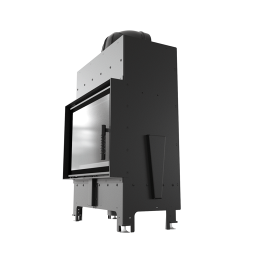 KRATKI FLOKI PF BLACK ΕΝΕΡΓΕΙΑΚΟ ΤΖΑΚΙ ΞΥΛΟΥ 8kW ΙΣΙΟ ΜΕ ΑΝΟΙΓΟΜΕΝΗ ΠΟΡΤΑ - Image 5