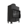 KRATKI FLOKI S PF BLACK ΕΝΕΡΓΕΙΑΚΟ ΤΖΑΚΙ ΞΥΛΟΥ 8kW ΙΣΙΟ ΜΕ ΑΝΟΙΓΟΜΕΝΗ ΠΟΡΤΑ