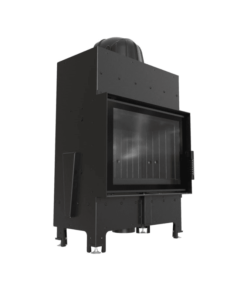 KRATKI FLOKI S PF BLACK ΕΝΕΡΓΕΙΑΚΟ ΤΖΑΚΙ ΞΥΛΟΥ 8kW ΙΣΙΟ ΜΕ ΑΝΟΙΓΟΜΕΝΗ ΠΟΡΤΑ