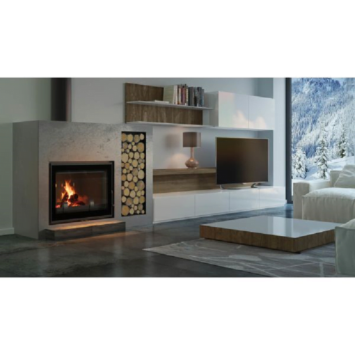 KRATKI FRANEK 12 PF ΕΝΕΡΓΕΙΑΚΟ ΤΖΑΚΙ ΞΥΛΟΥ 12kW ΙΣΙΟ ΜΕ ΑΝΟΙΓΟΜΕΝΗ ΠΟΡΤΑ - Image 5