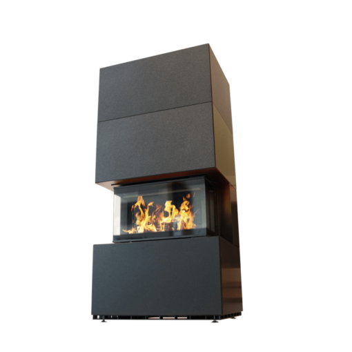 KRATKI HEB INDIAN BLACK ΕΝΕΡΓΕΙΑΚΟ ΤΖΑΚΙ ΞΥΛΟΥ 7kW ΤΡΙΠΛΕΥΡΟ ΜΕ ΑΝΟΙΓΟΜΕΝΗ ΠΟΡΤΑ - Image 2