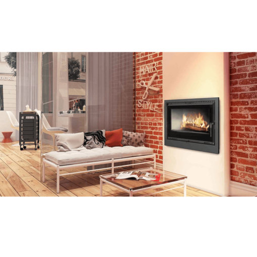 KRATKI KASETA ARKE 95 BLACK ΕΝΕΡΓΕΙΑΚΟ ΤΖΑΚΙ ΞΥΛΟΥ ΚΑΣΕΤΑ 12kW ΙΣΙΟ ΜΕ ΔΙΠΛΟ ΒΕΝΤΙΛΑΤΕΡ & ΑΝΟΙΓΟΜΕΝΗ ΠΟΡΤΑ - Image 4