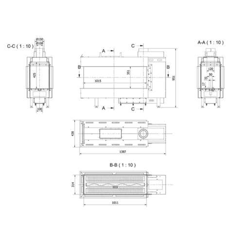 KRATKI LEO LP 100 TUNEL G31 37MBAR ΕΝΕΡΓΕΙΑΚΟ ΤΖΑΚΙ ΓΚΑΖΙΟΥ 8.2kW ΤΡΙΩΝ ΟΨΕΩΝ - Image 5