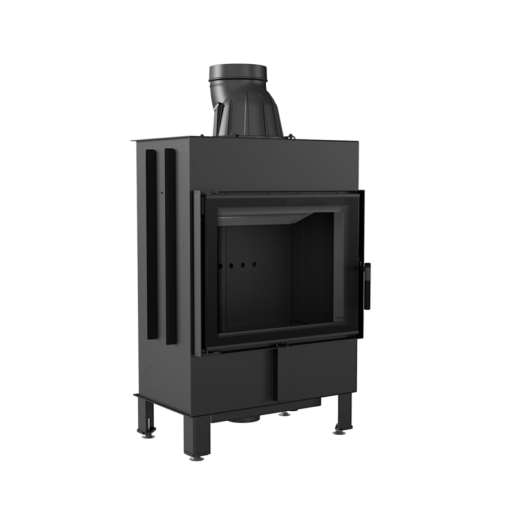KRATKI LUCY 12 BLACK ΕΝΕΡΓΕΙΑΚΟ ΤΖΑΚΙ ΞΥΛΟΥ 12kW ΙΣΙΟ ΜΕ ΑΝΟΙΓΟΜΕΝΗ ΠΟΡΤΑ