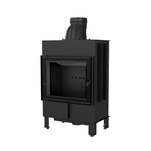 KRATKI LUCY 12 BLACK ΕΝΕΡΓΕΙΑΚΟ ΤΖΑΚΙ ΞΥΛΟΥ 12kW ΙΣΙΟ ΜΕ ΑΝΟΙΓΟΜΕΝΗ ΠΟΡΤΑ - Image 3