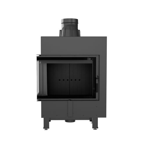 KRATKI LUCY 12 P BS BLACK ΕΝΕΡΓΕΙΑΚΟ ΤΖΑΚΙ ΞΥΛΟΥ 12kW ΔΕΞΙΑ ΓΩΝΙΑ ΜΕ ΑΝΟΙΓΟΜΕΝΗ ΠΟΡΤΑ - Image 2