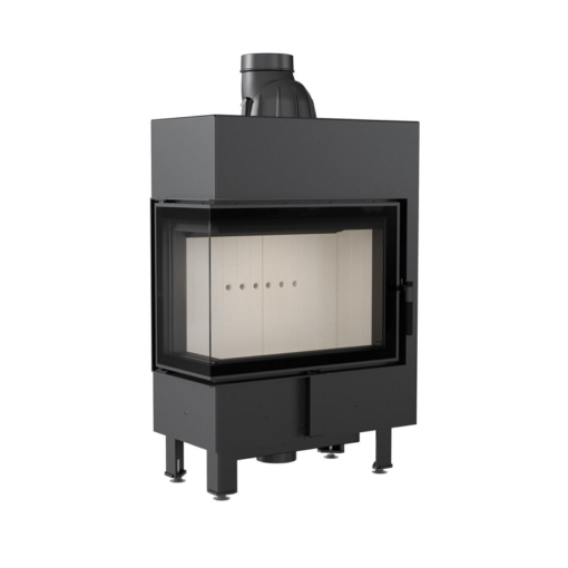KRATKI LUCY 12 SLIM L BS ΕΝΕΡΓΕΙΑΚΟ ΤΖΑΚΙ ΞΥΛΟΥ 8kW ΑΡΙΣΤΕΡΗ ΓΩΝΙΑ ΜΕ ΑΝΟΙΓΟΜΕΝΗ ΠΟΡΤΑ