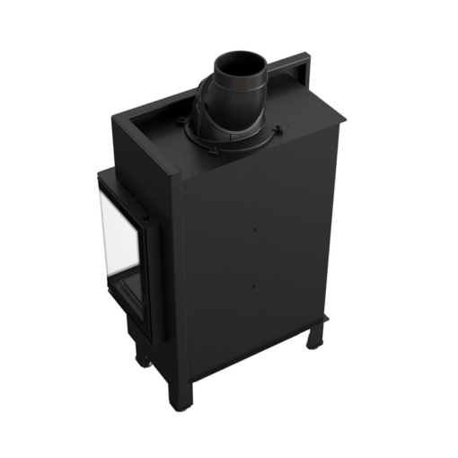 KRATKI LUCY 12 SLIM P BS ΕΝΕΡΓΕΙΑΚΟ ΤΖΑΚΙ ΞΥΛΟΥ 8kW ΔΕΞΙΑ ΓΩΝΙΑ ΜΕ ΑΝΟΙΓΟΜΕΝΗ ΠΟΡΤΑ - Image 4