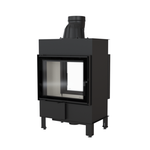 KRATKI LUCY 12 T ΕΝΕΡΓΕΙΑΚΟ ΤΖΑΚΙ ΞΥΛΟΥ 12kW ΔΙΑΜΠΕΡΕΣ ΜΕ ΑΝΟΙΓΟΜΕΝΕΣ ΠΟΡΤΕΣ - Image 3
