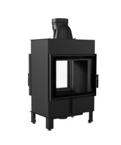 KRATKI LUCY 12 T BLACK ΕΝΕΡΓΕΙΑΚΟ ΤΖΑΚΙ ΞΥΛΟΥ 12kW ΔΙΑΜΠΕΡΕΣ ΜΕ ΑΝΟΙΓΟΜΕΝΕΣ ΠΟΡΤΕΣ