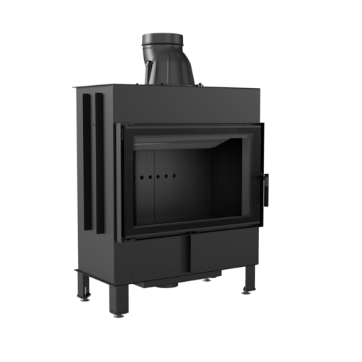 KRATKI LUCY 14 BLACK ΕΝΕΡΓΕΙΑΚΟ ΤΖΑΚΙ ΞΥΛΟΥ 14kW ΙΣΙΟ ΜΕ ΑΝΟΙΓΟΜΕΝΗ ΠΟΡΤΑ