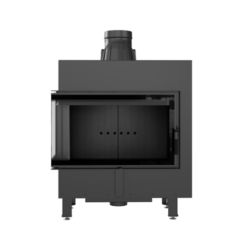 KRATKI LUCY 14 L BS BLACK ΕΝΕΡΓΕΙΑΚΟ ΤΖΑΚΙ ΞΥΛΟΥ 14kW ΑΡΙΣΤΕΡΗ ΓΩΝΙΑ ΜΕ ΑΝΟΙΓΟΜΕΝΗ ΠΟΡΤΑ - Image 2