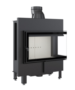 KRATKI LUCY 14 P BS ΕΝΕΡΓΕΙΑΚΟ ΤΖΑΚΙ ΞΥΛΟΥ 14kW ΔΕΞΙΑ ΓΩΝΙΑ ΜΕ ΑΝΟΙΓΟΜΕΝΗ ΠΟΡΤΑ