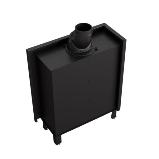 KRATKI LUCY 14 SLIM L BS BLACK ΕΝΕΡΓΕΙΑΚΟ ΤΖΑΚΙ ΞΥΛΟΥ 10kW ΑΡΙΣΤΕΡΗ ΓΩΝΙΑ ΜΕ ΑΝΟΙΓΟΜΕΝΗ ΠΟΡΤΑ - Image 3