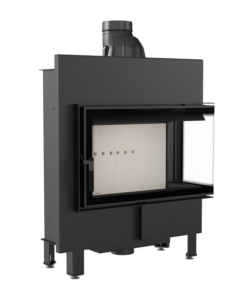 KRATKI LUCY 14 SLIM P BS ΕΝΕΡΓΕΙΑΚΟ ΤΖΑΚΙ ΞΥΛΟΥ 10kW ΔΕΞΙΑ ΓΩΝΙΑ ΜΕ ΑΝΟΙΓΟΜΕΝΗ ΠΟΡΤΑ