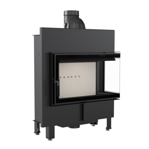 KRATKI LUCY 14 SLIM P BS ΕΝΕΡΓΕΙΑΚΟ ΤΖΑΚΙ ΞΥΛΟΥ 10kW ΔΕΞΙΑ ΓΩΝΙΑ ΜΕ ΑΝΟΙΓΟΜΕΝΗ ΠΟΡΤΑ