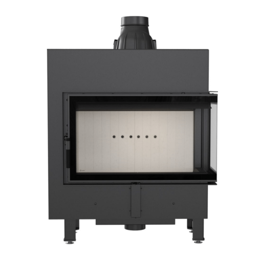 KRATKI LUCY 14 SLIM P BS ΕΝΕΡΓΕΙΑΚΟ ΤΖΑΚΙ ΞΥΛΟΥ 10kW ΔΕΞΙΑ ΓΩΝΙΑ ΜΕ ΑΝΟΙΓΟΜΕΝΗ ΠΟΡΤΑ - Image 2