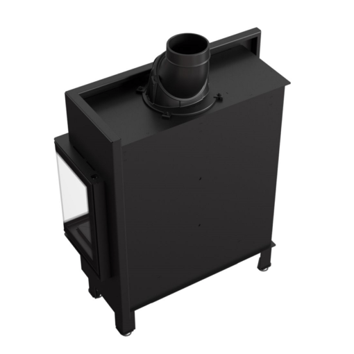 KRATKI LUCY 14 SLIM P BS ΕΝΕΡΓΕΙΑΚΟ ΤΖΑΚΙ ΞΥΛΟΥ 10kW ΔΕΞΙΑ ΓΩΝΙΑ ΜΕ ΑΝΟΙΓΟΜΕΝΗ ΠΟΡΤΑ - Image 4