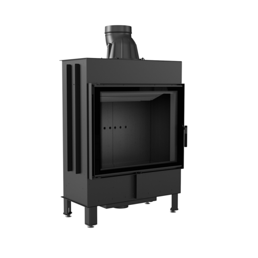 KRATKI LUCY 15 BLACK ΕΝΕΡΓΕΙΑΚΟ ΤΖΑΚΙ ΞΥΛΟΥ 15kW ΙΣΙΟ ΜΕ ΑΝΟΙΓΟΜΕΝΗ ΠΟΡΤΑ