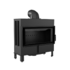 KRATKI LUCY 16 BLACK ΕΝΕΡΓΕΙΑΚΟ ΤΖΑΚΙ ΞΥΛΟΥ 16kW ΙΣΙΟ ΜΕ ΑΝΟΙΓΟΜΕΝΗ ΠΟΡΤΑ