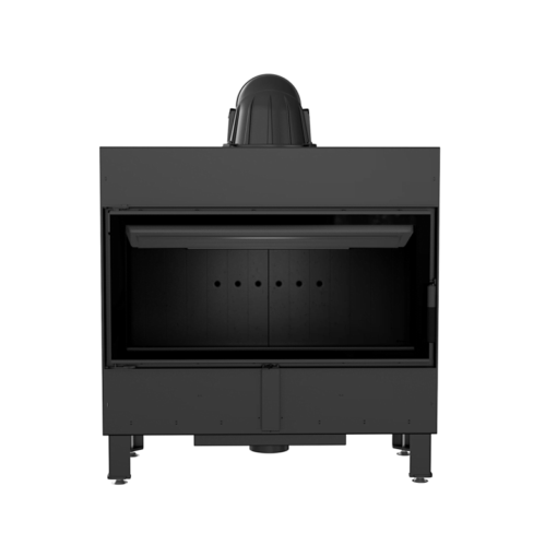 KRATKI LUCY 16 BLACK ΕΝΕΡΓΕΙΑΚΟ ΤΖΑΚΙ ΞΥΛΟΥ 16kW ΙΣΙΟ ΜΕ ΑΝΟΙΓΟΜΕΝΗ ΠΟΡΤΑ - Image 2
