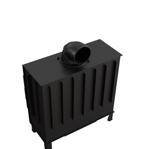 KRATKI LUCY 16 BLACK ΕΝΕΡΓΕΙΑΚΟ ΤΖΑΚΙ ΞΥΛΟΥ 16kW ΙΣΙΟ ΜΕ ΑΝΟΙΓΟΜΕΝΗ ΠΟΡΤΑ - Image 4
