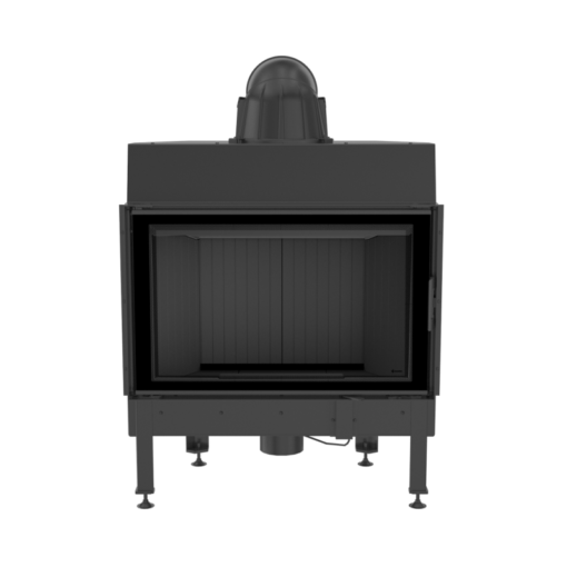 KRATKI NADIA 12 BLACK ΕΝΕΡΓΕΙΑΚΟ ΤΖΑΚΙ ΞΥΛΟΥ 12kW ΙΣΙΟ ΜΕ ΑΝΟΙΓΟΜΕΝΗ ΠΟΡΤΑ - Image 2