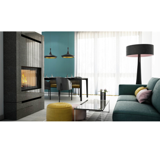 KRATKI NADIA 12 BLACK ΕΝΕΡΓΕΙΑΚΟ ΤΖΑΚΙ ΞΥΛΟΥ 12kW ΙΣΙΟ ΜΕ ΑΝΟΙΓΟΜΕΝΗ ΠΟΡΤΑ - Image 5