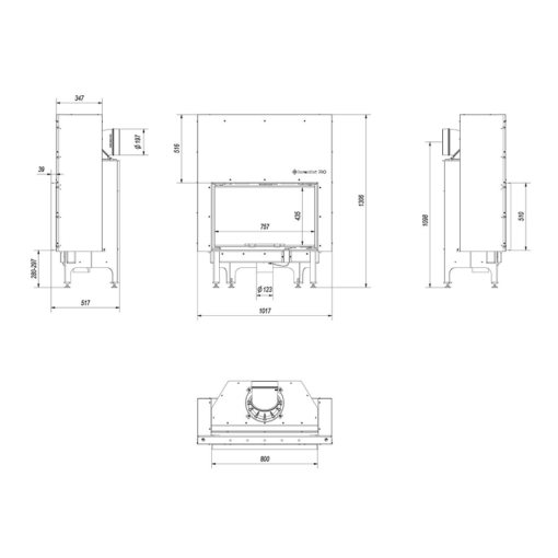KRATKI NADIA 12 G BLACK ΕΝΕΡΓΕΙΑΚΟ ΤΖΑΚΙ ΞΥΛΟΥ 12kW ΙΣΙΟ ΜΕ ΣΥΡΟΜΕΝΗ ΠΟΡΤΑ - Image 7