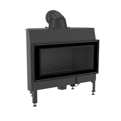 KRATKI NADIA 14 BLACK ΕΝΕΡΓΕΙΑΚΟ ΤΖΑΚΙ ΞΥΛΟΥ 14kW ΙΣΙΟ ΜΕ ΑΝΟΙΓΟΜΕΝΗ ΠΟΡΤΑ