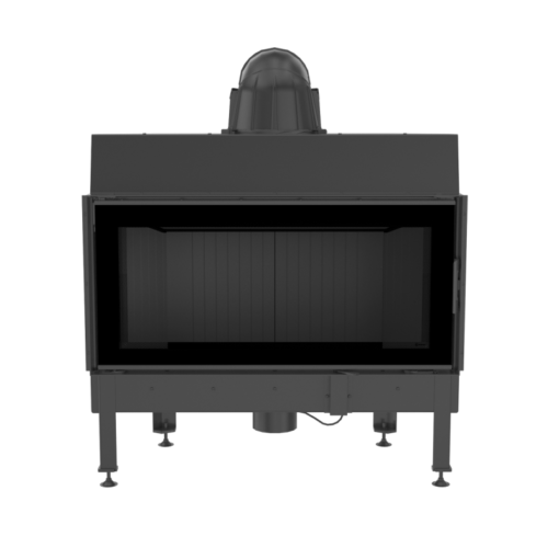KRATKI NADIA 14 BLACK ΕΝΕΡΓΕΙΑΚΟ ΤΖΑΚΙ ΞΥΛΟΥ 14kW ΙΣΙΟ ΜΕ ΑΝΟΙΓΟΜΕΝΗ ΠΟΡΤΑ - Image 2