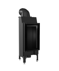 KRATKI NADIA 9 BLACK ΕΝΕΡΓΕΙΑΚΟ ΤΖΑΚΙ ΞΥΛΟΥ 9kW ΙΣΙΟ ΜΕ ΑΝΟΙΓΟΜΕΝΗ ΠΟΡΤΑ