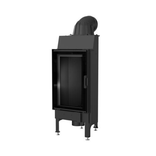 KRATKI NADIA 9 BLACK ΕΝΕΡΓΕΙΑΚΟ ΤΖΑΚΙ ΞΥΛΟΥ 9kW ΙΣΙΟ ΜΕ ΑΝΟΙΓΟΜΕΝΗ ΠΟΡΤΑ - Image 3