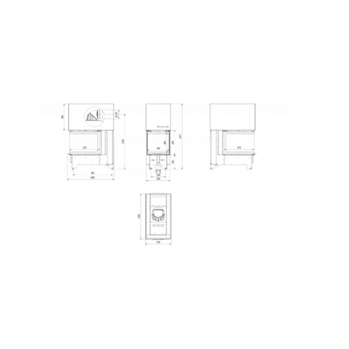 KRATKI NBU 500 700 BLACK ΕΝΕΡΓΕΙΑΚΟ ΤΖΑΚΙ ΞΥΛΟΥ 11kW ΤΡΙΩΝ ΟΨΕΩΝ ΜΕ ΣΥΡΟΜΕΝΗ ΠΟΡΤΑ - Image 6