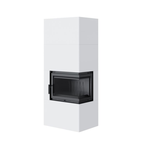 KRATKI SIMPLE BOX P S BIANCO ΕΝΕΡΓΕΙΑΚΟ ΤΖΑΚΙ ΞΥΛΟΥ 8kW ΔΕΞΙΑ ΓΩΝΙΑ ΜΕ ΑΝΟΙΓΟΜΕΝΗ ΠΟΡΤΑ - Image 3