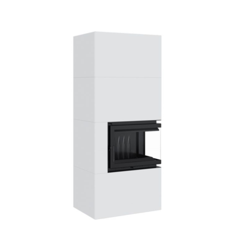KRATKI SIMPLE BOX P S BIANCO ΕΝΕΡΓΕΙΑΚΟ ΤΖΑΚΙ ΞΥΛΟΥ 8kW ΔΕΞΙΑ ΓΩΝΙΑ ΜΕ ΑΝΟΙΓΟΜΕΝΗ ΠΟΡΤΑ - Image 4