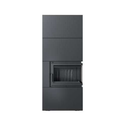 KRATKI SIMPLE BOX P S BLACK ΕΝΕΡΓΕΙΑΚΟ ΤΖΑΚΙ ΞΥΛΟΥ 8kW ΔΕΞΙΑ ΓΩΝΙΑ ΜΕ ΑΝΟΙΓΟΜΕΝΗ ΠΟΡΤΑ - Image 2