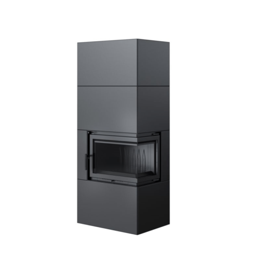 KRATKI SIMPLE BOX P S BLACK ΕΝΕΡΓΕΙΑΚΟ ΤΖΑΚΙ ΞΥΛΟΥ 8kW ΔΕΞΙΑ ΓΩΝΙΑ ΜΕ ΑΝΟΙΓΟΜΕΝΗ ΠΟΡΤΑ - Image 4