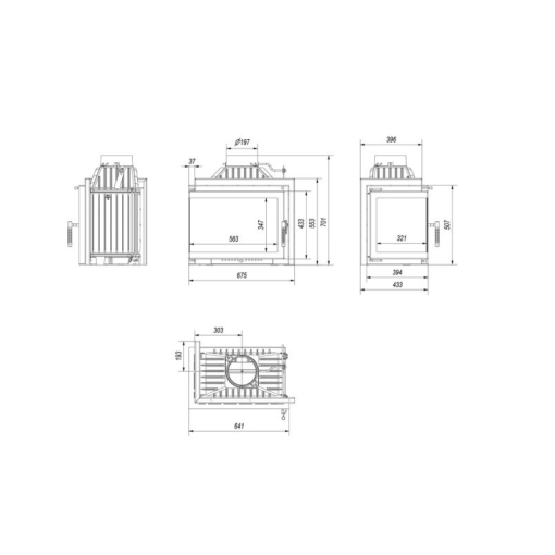 KRATKI SIMPLE M S L BS ΕΝΕΡΓΕΙΑΚΟ ΤΖΑΚΙ ΚΑΣΕΤΑ ΞΥΛΟΥ 8kW ΑΡΙΣΤΕΡΗ ΓΩΝΙΑ ΜΕ ΑΝΟΙΓΟΜΕΝΗ ΠΟΡΤΑ - Image 6