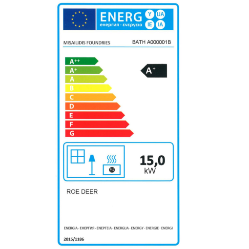 ROE DEER BATH-001HX ΞΥΛΟΣΟΜΠΑ ΜΑΝΤΕΜΕΝΙΑ ΤΡΙΩΝ ΟΨΕΩΝ 15kW - Image 4