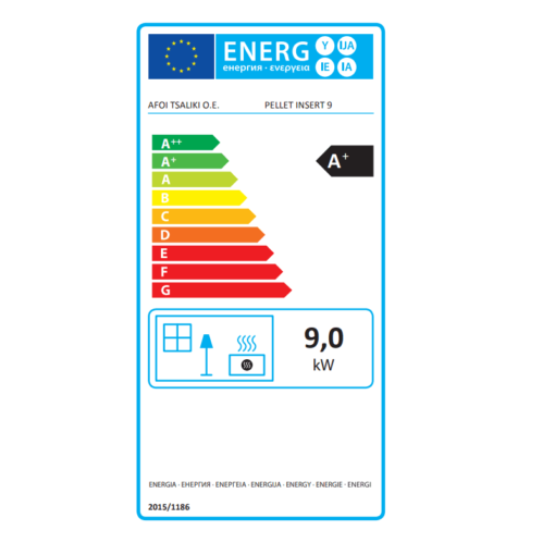 THERMIKI PELLET INSERT 9KW - Image 2