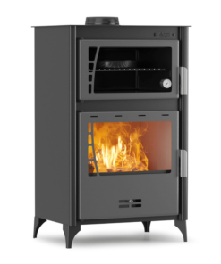 ΞΥΛΟΣΟΜΠΑ THERMOGATZ GS 15 OVEN ΓΚΡΙ