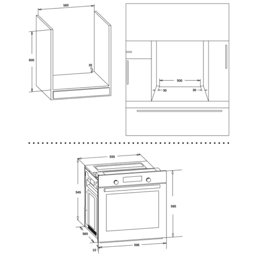 THERMOGATZ TGS 5511 BL RUSTIC MULTIGAS ΦΟΥΡΝΟΣ ΑΕΡΙΟΥ ΑΝΩ ΠΑΓΚΟΥ - Image 4