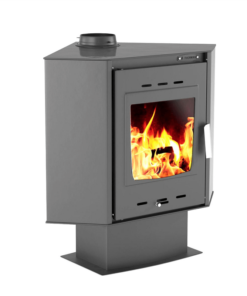 ΞΥΛΟΣΟΜΠΑ THERMIKI CORNER ATS 100 14KW ΓΚΡΙ