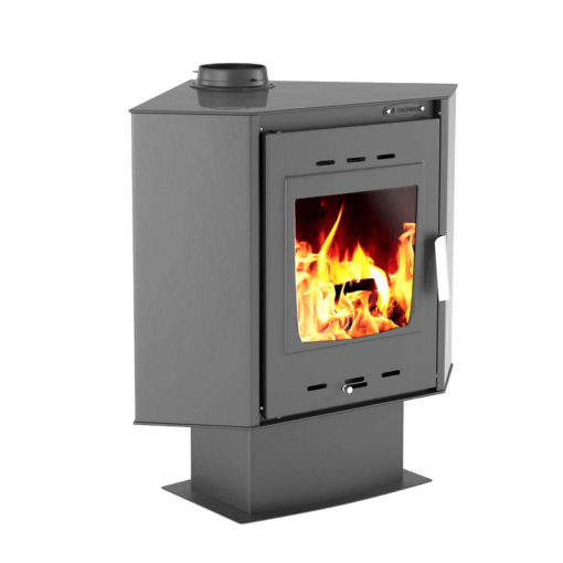 ΞΥΛΟΣΟΜΠΑ THERMIKI CORNER ATS 100 14KW ΓΚΡΙ